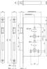 Afbeeldingen van BADKAMER/WC SLOT 2486-17T24-50 ZS