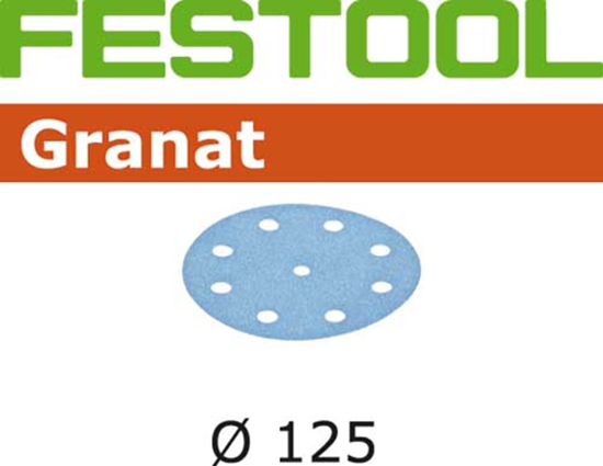 Afbeeldingen van SCHUURSCHIJF STF D125/8 P150 GR/100