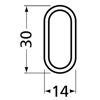 Afbeeldingen van BUIS GARDELUX-1 300CM MAT ZWART