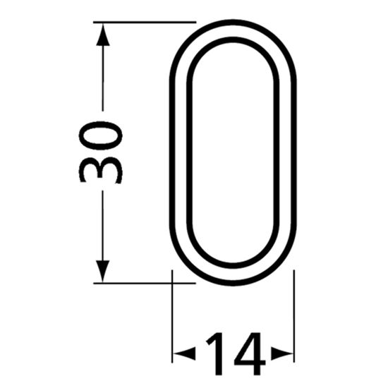 Afbeeldingen van BUIS GARDELUX-1 300CM MAT ZWART