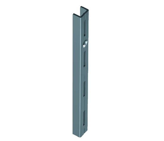 Afbeeldingen van WANDRAIL ELEMENT ENKEL SYS 50 STAAL WIT 100CM 10000-00072