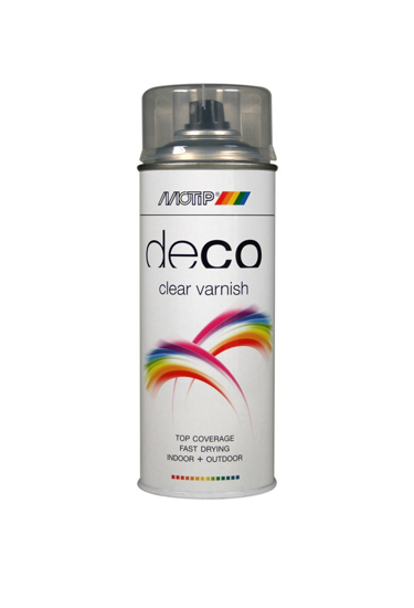 Afbeeldingen van COLOURSPRAY CLEAR VARNISH ALKYD HG 400ML