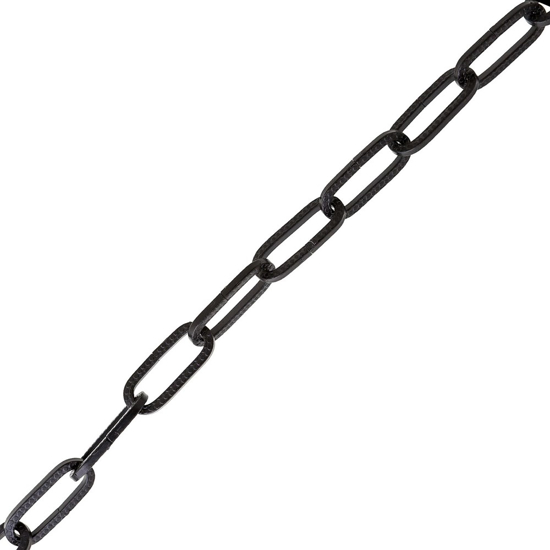 Afbeeldingen van SIERKETTING ZWART GELAKT 29 X 3 MM