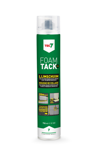 Afbeeldingen van LIJMSCHUIM FOAMTACK PRO 750ML