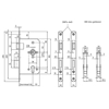 Afbeeldingen van MAUER 8535 D+N CIL. 60 MM RVS DIN LS