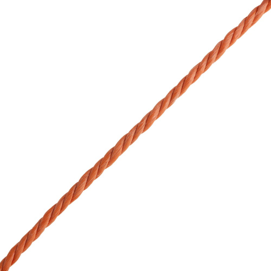 Afbeeldingen van TOUW POLYPROPYLEEN ORANJE 8 MM