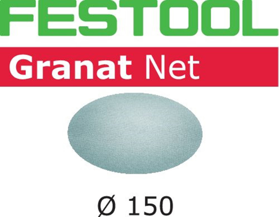 Afbeeldingen van NETSCHUURMATERIAAL STF D150 P80 GR NET/50