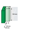 Afbeeldingen van OPBOUWSLUITKOM OSR/RECHTS/STAAL TOPCOAT/SKG1/TBV 3320-3319-3318