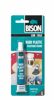 Afbeeldingen van BISON HARD PLASTIC LIJM, TUBE A 25 ML, 6 STUKS