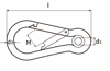 Afbeeldingen van 2450-05I / KAR.HAAK M. KOUS 050X05MM RVS AISI 316