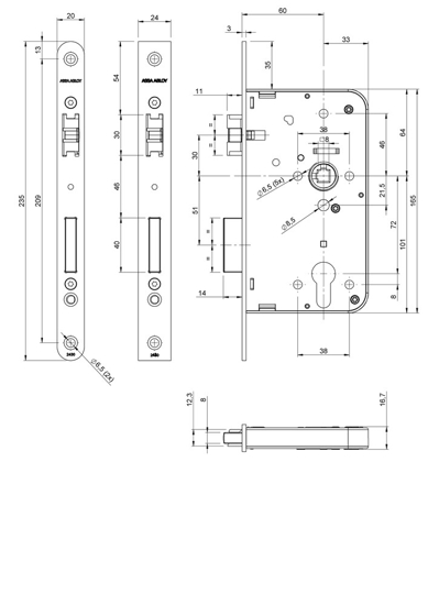 Afbeeldingen van DAG/NACHTSLOT 2430-17T24-60 DR1 7262666