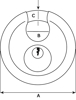 Afbeeldingen van DISKUSSLOT 70MM RVS HSD 070 B KD