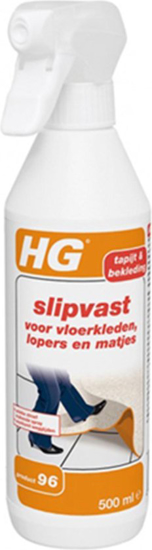 Afbeeldingen van HG SLIPVAST VOOR VLOERKLEDEN, LOPERS EN MATJES (PRODUCT 96) 500 ML