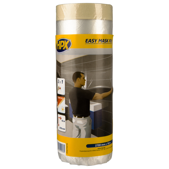 Afbeeldingen van EASY MASK FILM CREPEPAPIER - 2700MM X 16M