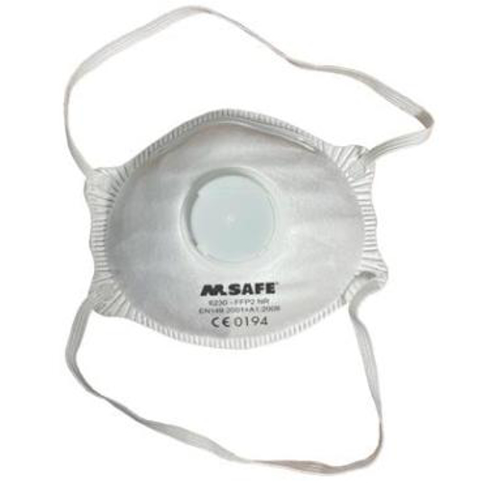 Afbeeldingen van M-SAFE 6230 STOFMASKER FFP2 NR + VENTIEL