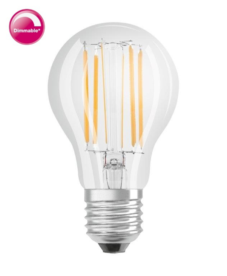 Afbeeldingen van OSRAM F-LED CLA75H DIM 7,8W 827 E27