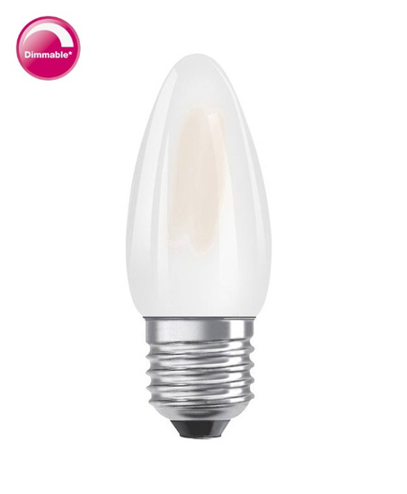 Afbeeldingen van OSRAM F-LED CLB40M DIM 4,8W 827 E27