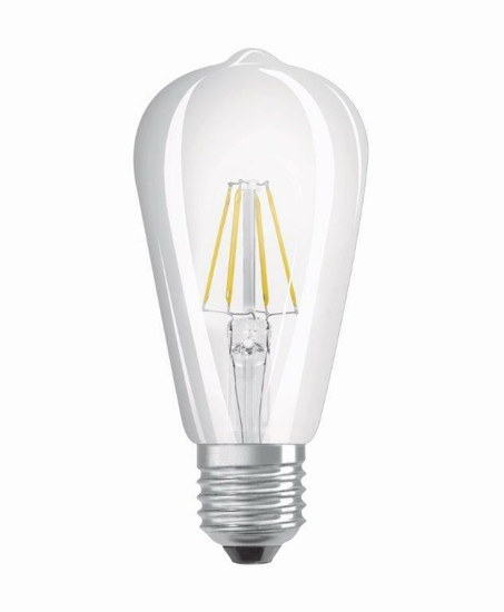 Afbeeldingen van OSRAM F-LED ST6460H 6,5W 827 E27