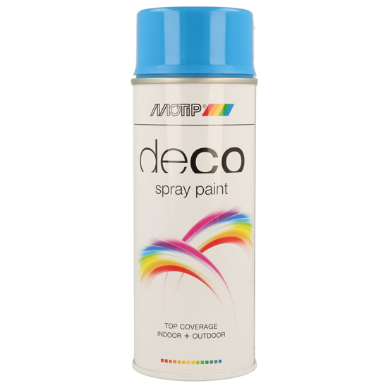 Afbeeldingen van COLOURSPRAY HOOGGLANS RAL 5012 LICHTBLAUW 400ML