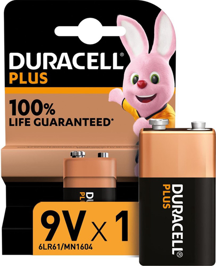 Afbeeldingen van DURACELL PLUS 9.0V MN1604