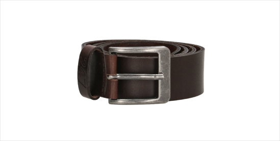 Afbeeldingen van 247 BUFFALO LEATHER BELT BROWN LT, L95