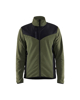 Afbeeldingen van GEBREID VEST MET SOFTSHELL HERFSTGROEN/ZWART M 594225364199M