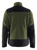 Afbeeldingen van GEBREID VEST MET SOFTSHELL HERFSTGROEN/ZWART M 594225364199M