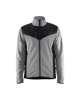 Afbeeldingen van GEBREID VEST MET SOFTSHELL GRIJS MELEE/ZWART L 594225369099L