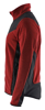 Afbeeldingen van GEBREID VEST MET SOFTSHELL GEBRAND ROOD/ZWART XL 594225365999XL