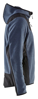 Afbeeldingen van GEBREID JACK MET SOFTSHELL GEVOELLOOS BLAUW/DONKERBLAUW L 594025368286L