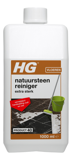 Afbeeldingen van HG NATUURSTEENREINIGER EXTRA STERK (PRODUCT 40) 1 L