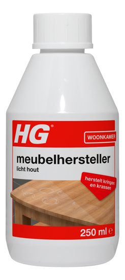 Afbeeldingen van HG MEUBELHERSTELLER LICHT HOUT 250 ML