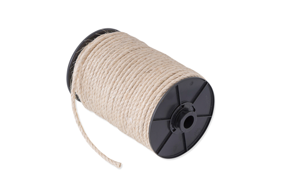 Afbeeldingen van SISAL 3-STRENGS 10MM NATUREL 80MTR SIS.100.BRN-O