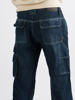 Afbeeldingen van 247 BISON D30 - ORIGINAL WORKER FIT, DARK BLUE RINGSPUN DENIM, W34-L32