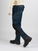 Afbeeldingen van 247 BISON D30 - ORIGINAL WORKER FIT, DARK BLUE RINGSPUN DENIM, W34-L32