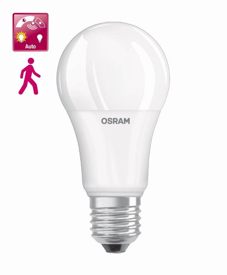 Afbeeldingen van OSRAM LED BEW.SENSOR CLA60 8,8W E27