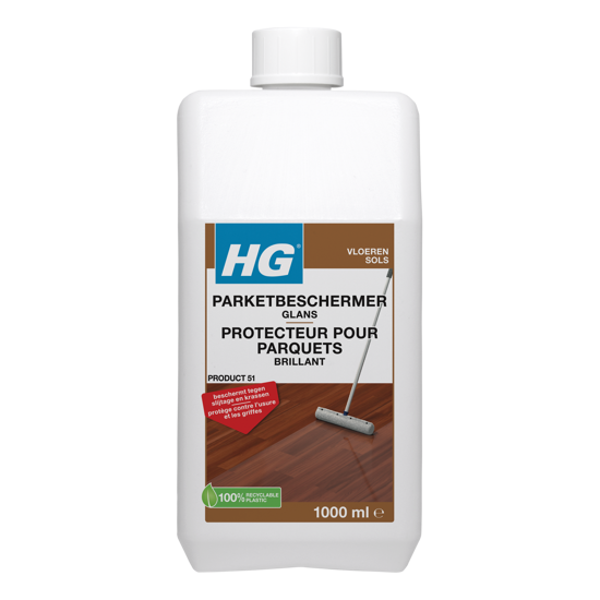 Afbeeldingen van HG PARKET BESCHERMER GLANS (PRODUCT 51) 1 L