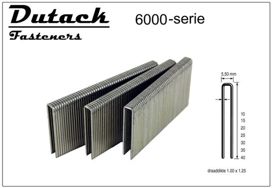 Afbeeldingen van DUTACKFASTENERS NIETEN 6000 CNK 30MM (5000)