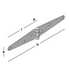 Afbeeldingen van STAARTHENG (BARCODE) EV 100 30X1,75