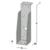 Afbeeldingen van BALKDRAGER GBS-KL SV 46X171 1,5