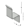 Afbeeldingen van DEURBALKHAAK OPEN EV-2 MAX.55X75 44X5,5