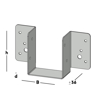 Afbeeldingen van REGELDRAGER SV-2 B=59 H=71 1,25