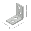 Afbeeldingen van STOELHOEK EV-2 25X25 15X2